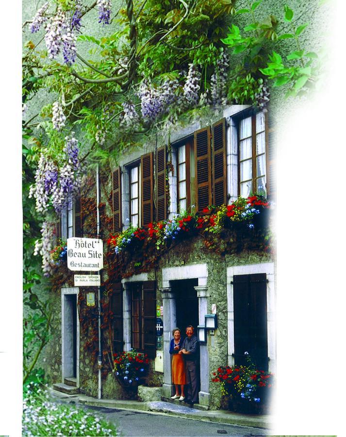Logis Hôtel Beau Site Argelès-Gazost Exterior foto